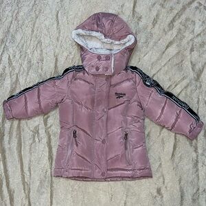 Reebok Faux Fur Puffer Jacket